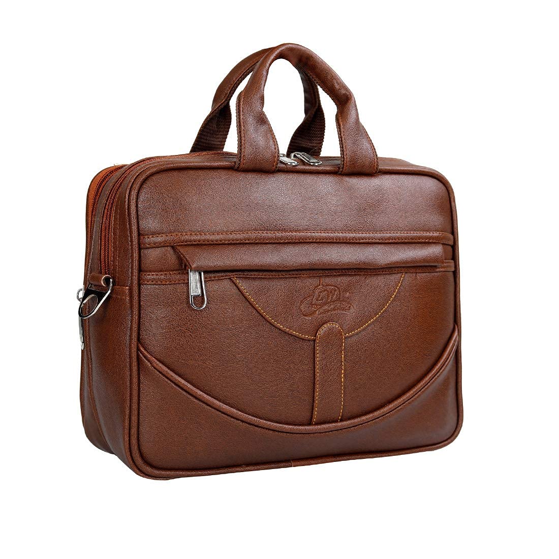 Leather World Pu Leather Mini 14 inch Laptop Office Bag Office Bag Leatherworldonline