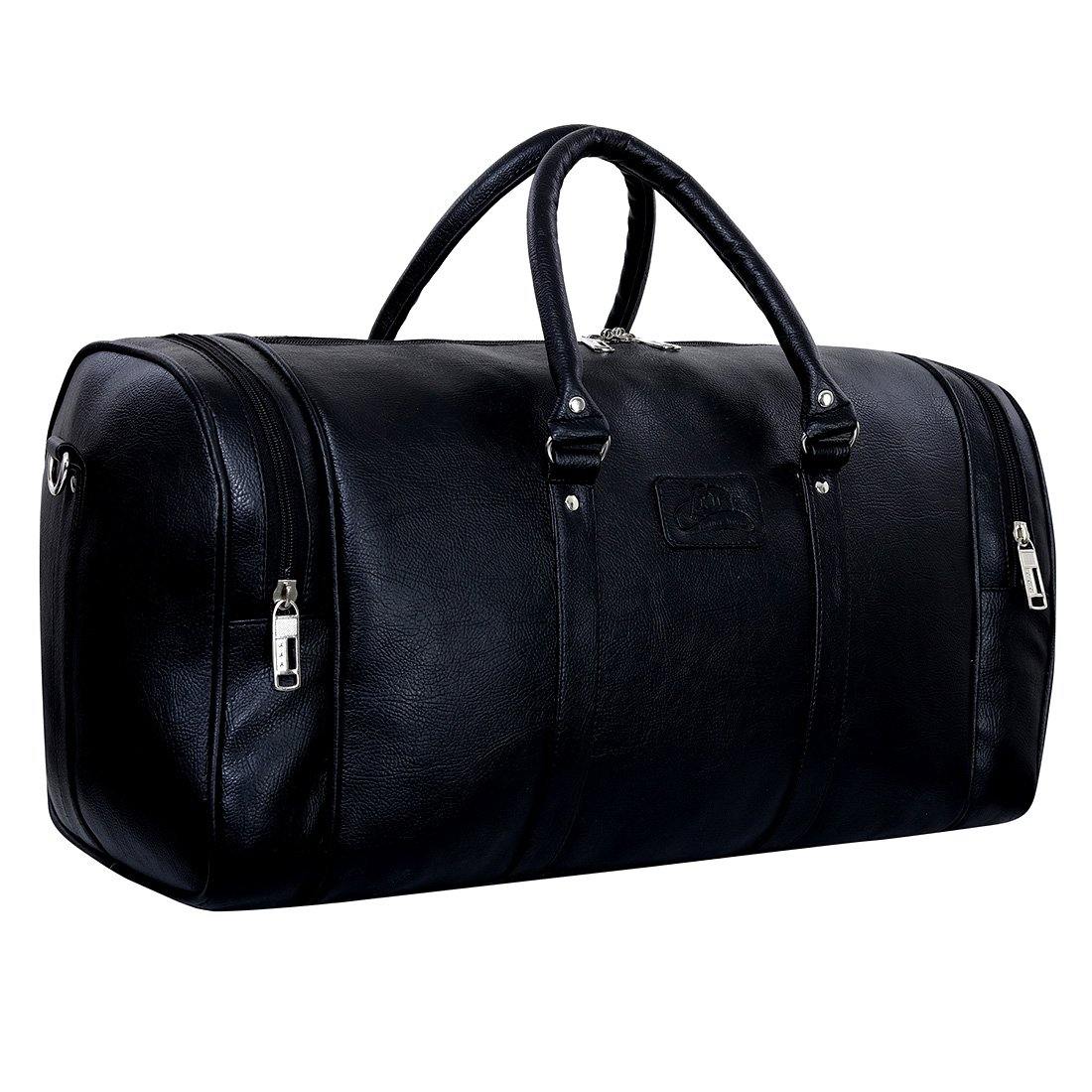 Luxurious Synthetic Leather Cabin Luggage Travel Duffel Bag