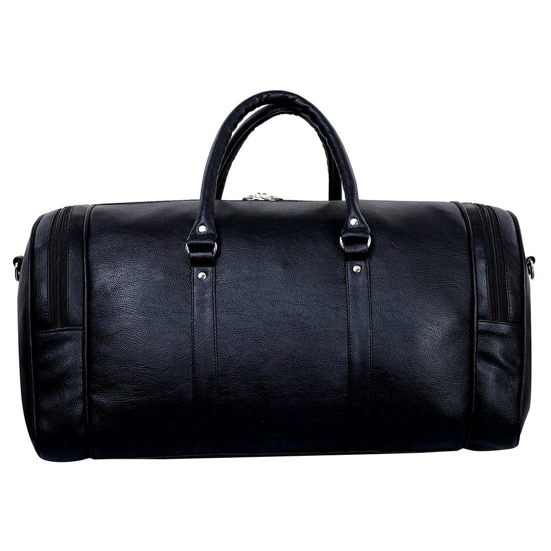 Luxurious Synthetic Leather Cabin Luggage Travel Duffel Bag