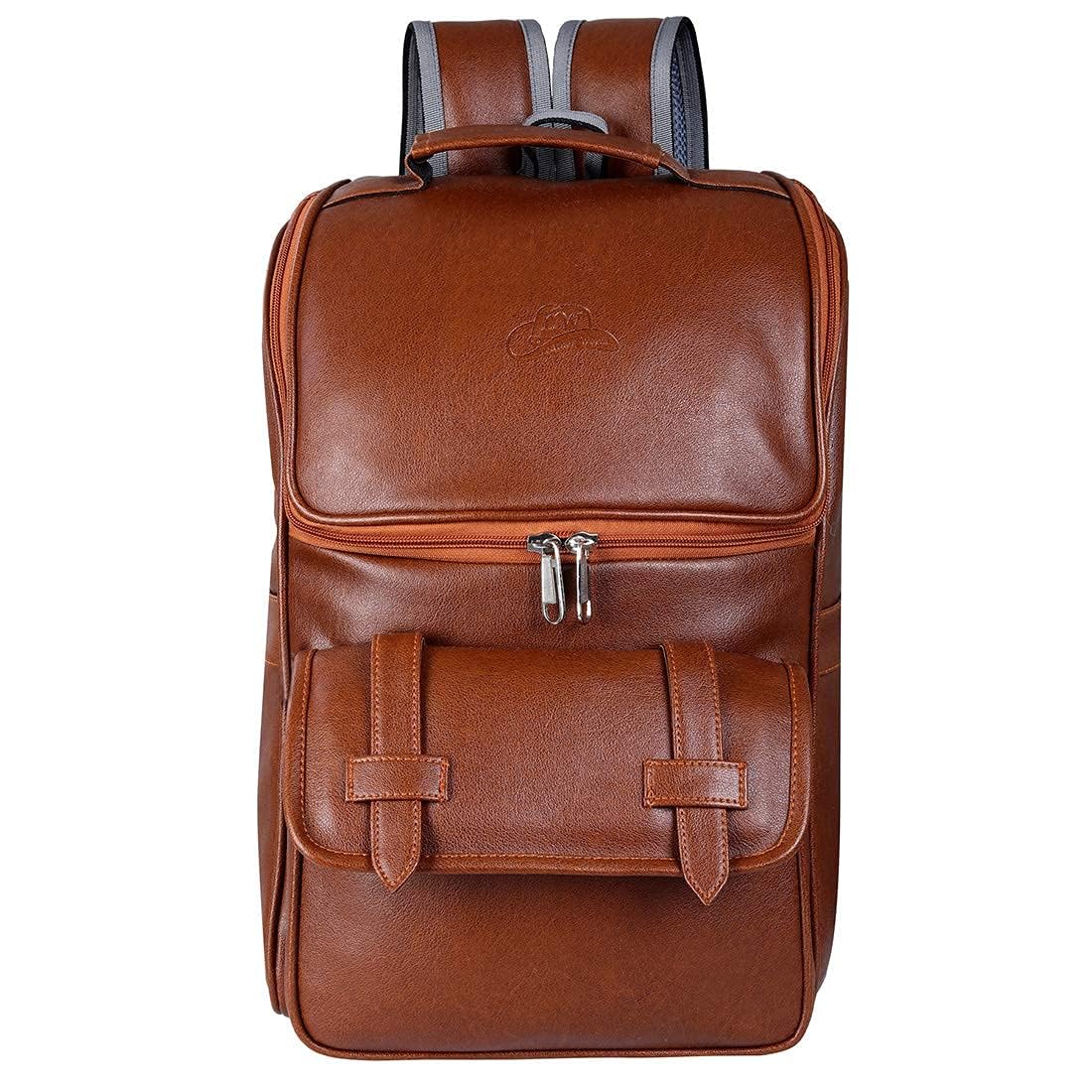 Premium Leatherette Unisex Backpack by Leather World