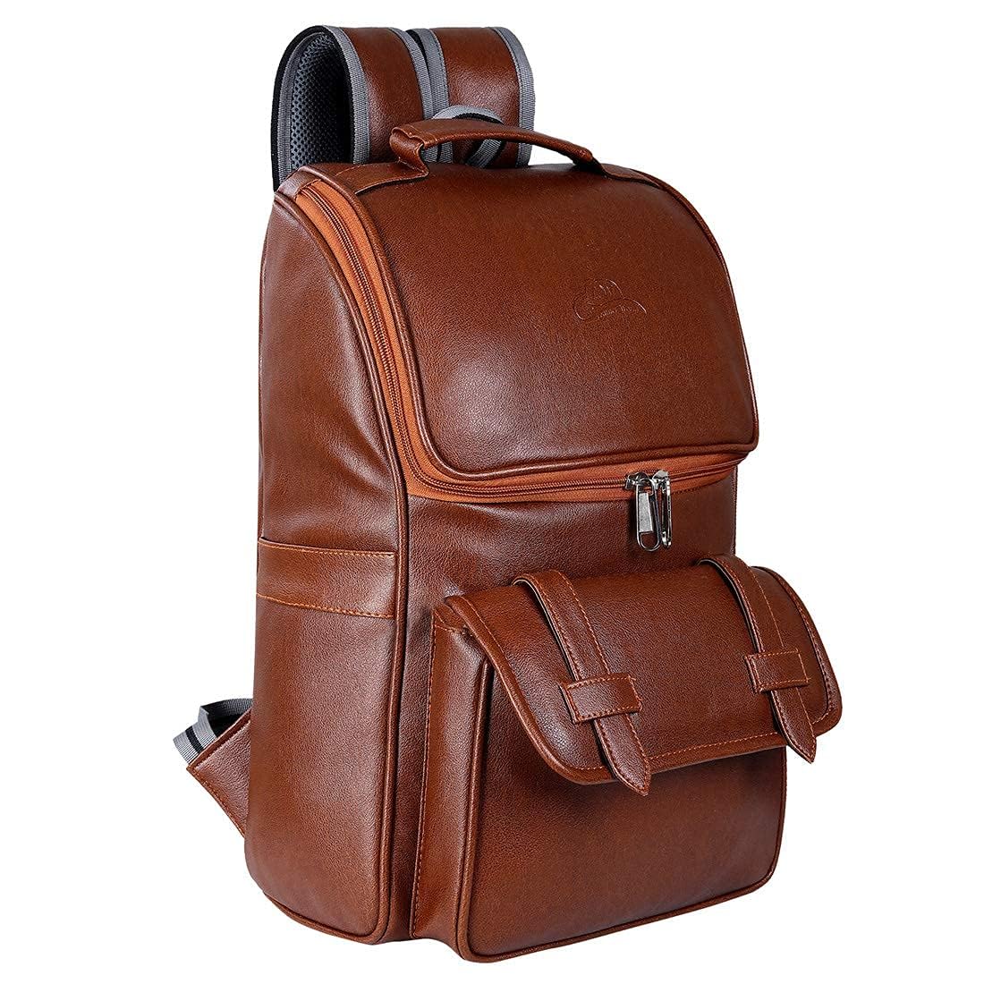 Premium Leatherette Unisex Backpack by Leather World