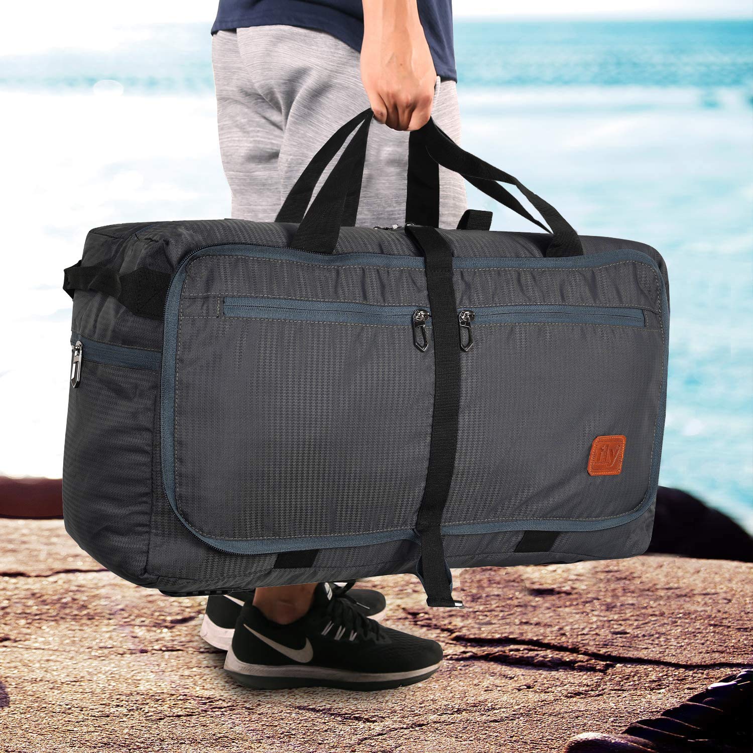 Travel foldable duffel bag hot sale